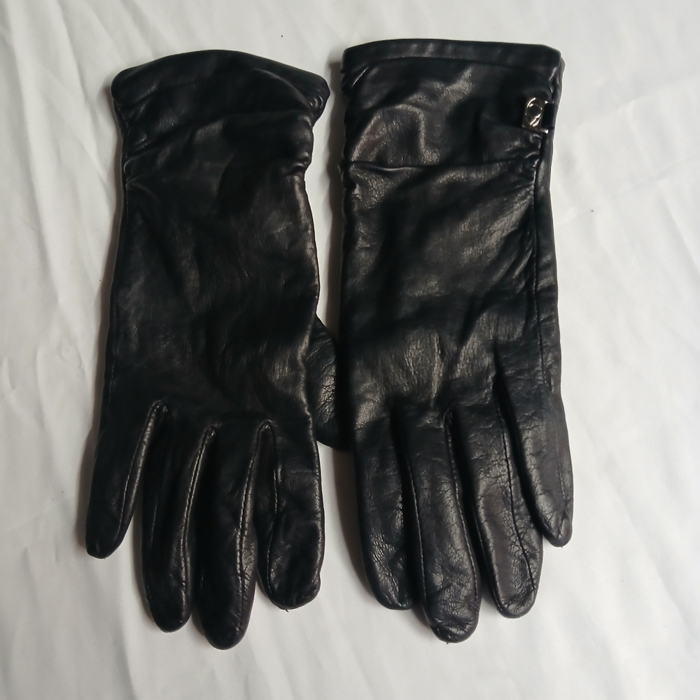 NINE WEST Women's leather gloves S